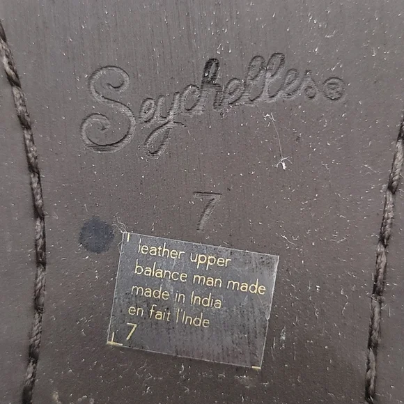 Seychelles Ankle Boots - Suede & Silver Metallic Chelsea Style Western - Picture 12 of 14